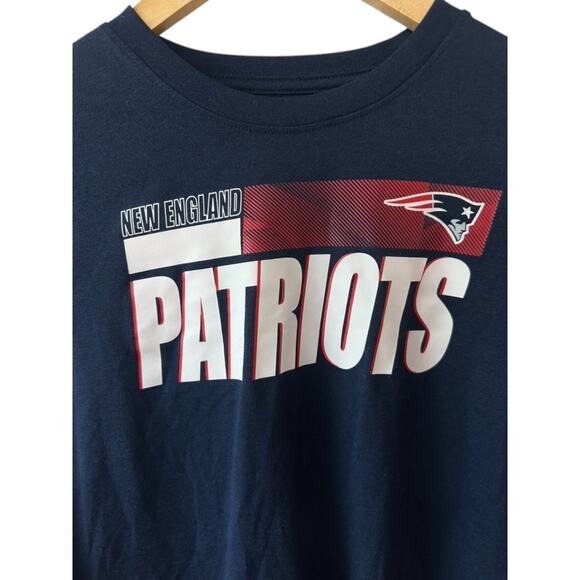 Nike Dri-Fit NFL Onfield Apparel Nike Tee New England Patriots Shirt Boys 10/12 - Picture 2 of 8